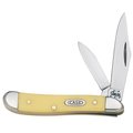 Case 0 Folding Pocket Knife, 21 in Clip, 153 in Pen L Blade, Chrome Vanadium Steel Blade, 2Blade 30